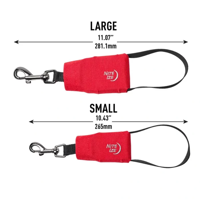 RadDog™ Kompakte ausziehbare Hundeleine im Hosensackformat Large & Small