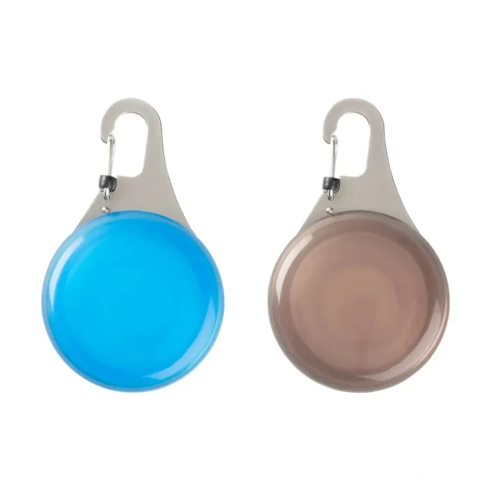 WearAbout® Hunde Tracker Halterung für Halsband – kompatibel mit Apple AirTag, Blau & Schwarz