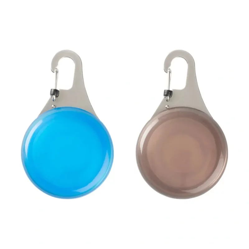 WearAbout® Hunde Tracker Halterung für Halsband – kompatibel mit Apple AirTag, Blau & Schwarz