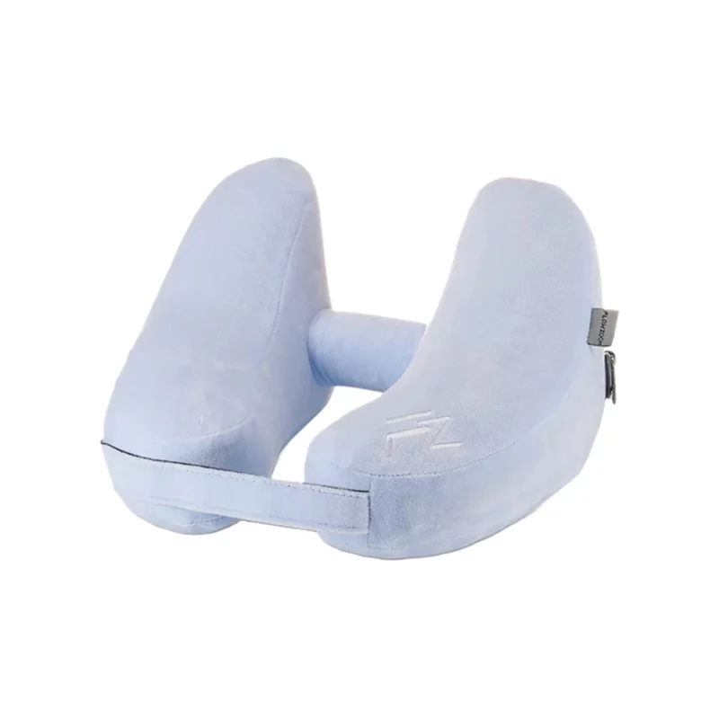 AIR Kids Pillow - Aufblasbares Nackenkissen für Kleinkinder und Jugendliche - Blau