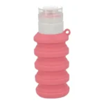 Faltbare Silikon Reiseflaschen Pink