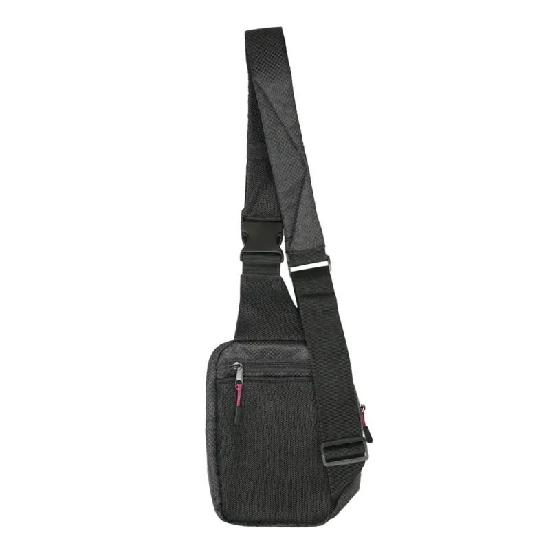 On The Go Sling Pack - Reise Umhängetasche Schwarz