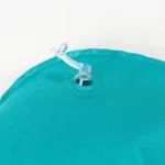 Aufblasbares Nackenkissen mit integrierter Luftpumpe - Blau