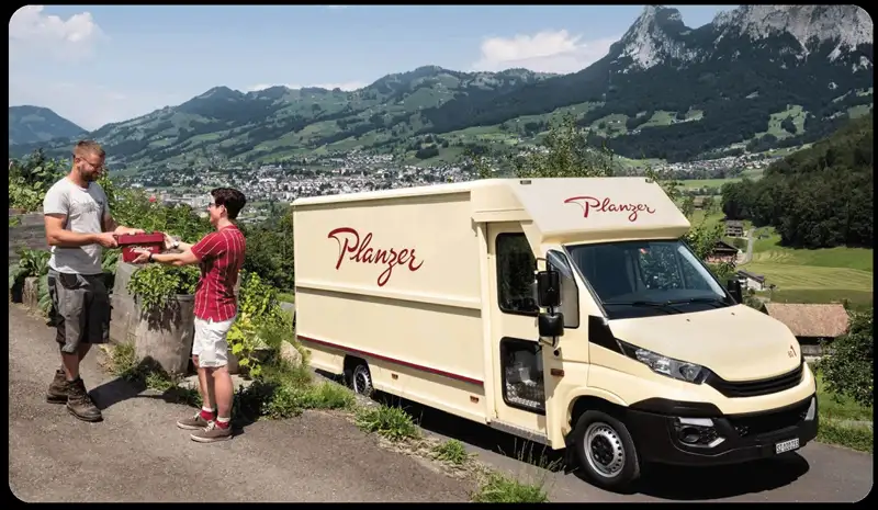 Planzer Fahrzeug