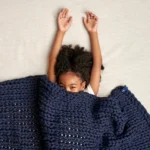 Bearaby Gewichtsdecke Kids - Nachtmarine