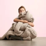 Bearaby Gewichtsdecke Kids - Sandelholz