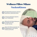 Ergonomisches Nackenkissen aus Memory Foam 70 x 40 x 12 cm – Bild 11
