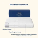 Ergonomisches Nackenkissen aus Memory Foam 70 x 40 x 12 cm – Bild 10
