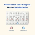 Orthopädisches Nackenkissen - Memory Foam - Höhenverstellbar  6 / 8 / 12 / 14 cm – Bild 9