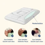 Orthopädisches Nackenkissen - Memory Foam - Höhenverstellbar  6 / 8 / 12 / 14 cm – Bild 8