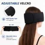 Kühlende 3D Wickel-Schlafmaske mit Ohrabdeckung – Bild 6