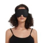 Flache Seiden-Schlafmaske mit weichem Haarband (22 Momme) – Bild 6