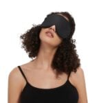 Flache Seiden-Schlafmaske mit weichem Haarband (22 Momme) – Bild 7
