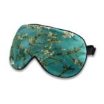 Flache Seiden-Schlafmaske Van Gogh Mandelblüte – Bild 3