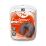 Classic Travel Snoozer | aufblasbares Reisekissen | Grau – Bild 2