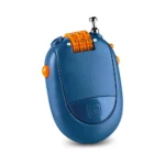 Zahlenschloss mit Kabel | aufrollbar | 75cm | Blau