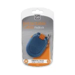 Zahlenschloss mit Kabel | aufrollbar | 75cm | Blau – Bild 3