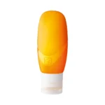 Silikon-Quetschflasche | 100ml | TSA-konform | Orange – Bild 2