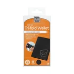 RFID Portemonnaie | 3-fach faltbar | Schwarz