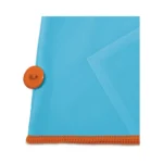 Haarturban | schnelltrocknend | Mikrofaser | Blau – Bild 3