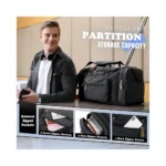 Gonex 50L Canvas-Reisetasche – Bild 4