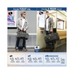 Gonex 50L Canvas-Reisetasche – Bild 9