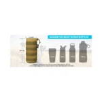 Gonex Militär-MOLLE-Trinkflaschentasche mit Kordelzug – Bild 4