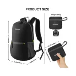Gonex 20L leichter faltbarer Wanderrucksack / Daypack – Bild 4