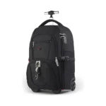Crossgear 17" Backpack with 2 wheels black