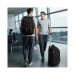 Crossgear 17" Backpack with 2 wheels black – Bild 4
